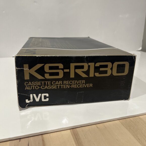 JVC KS-R130 AM/FM Radio Cassette Car Receiver Shaft Post Style Stereo Untested - Picture 3 of 9